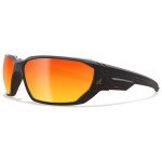 Edge Dawson Safety Glasses, Aqua Precision Red Mirror