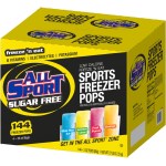 All Sport Sugar Free Freezer Pops, 3 oz, 144-Count