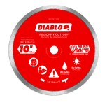 Diablo Diamond Continuous Rim Cut Off Disc   10"