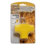 3 Outlet Adapter, 90 Degree