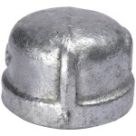 Pipe Cap, Galvanized - 1"