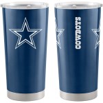 Logo Brands Dallas Cowboys Stainless Steel Tumbler - 20 oz