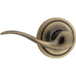 Tustin Handleset Interior Pack - Right Hand, Antique Brass