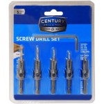 Countersink and Drill Bit Set   5pc