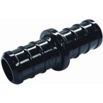 PEX Plastic Coupling - 1/2", 2pk