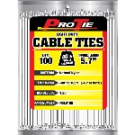 Cable Ties, 100 pk ~ 5.7" 