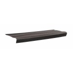 Vinyl Stair Treads, Brown - 9-1/8" x 24"