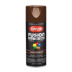 Krylon Fusion Spray Paint, Gloss Espresso - 12 oz