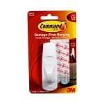 Adhesive Hooks - Large White Hook