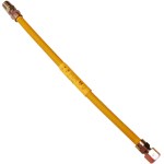 Water Heater Flex Coated Gas Connector ~ 1/2" x 18"