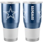 Logo Brands Dallas Cowboys Stainless Steel Tumbler - 30 oz