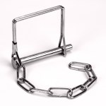Reese Square Lock Pin with Chain