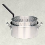 Bayou Classic Fry Pot & Basket -10qt