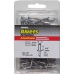 Blind Rivet, Aluminium White 1/8 inch
