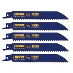 Irwin WeldTec Reciprocating Saw Blades - 6" x 6 TPI (5pk)