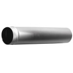 Aluminum Vent Pipe - 4" x 24"