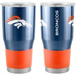 Logo Brands Denver Broncos Stainless Steel Tumbler - 30 oz
