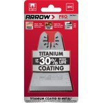 Arrow Titanium Oscillating Wood & Nail Blade - 2-11/16", 3pk