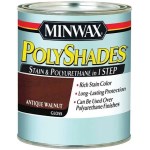Minwax 21440 Polyshades Stain & Polyurethane, Antique Walnut Gloss ~ 1/2 Pint