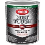 Rust Tough Enamel, Gloss Hunter Green - 1 Qt