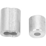 Cable Ferrule and Stop - 1/4"