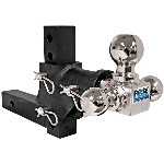 Rotating and Height Adjustable Tri-Ball Mount