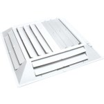 Air Diffusing Grille, 6-Way - 4500/6500 CFM