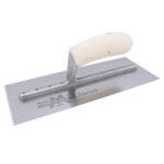 Marshalltown V-Notch Trowel - 7/32" x 5/32", 11" x 4-1/2"