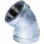 Galvanized Elbow, 45 Deg ~ 4"