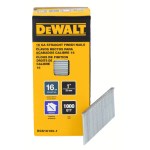 DeWalt 16-Gauge Straight Finish Nails - 1", 2500pk
