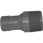 PVC Insert Male Adapter   3/4" x 1/2"