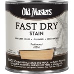 Fast Dry Stain, Fruitwood ~ 1/2 pt