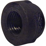 Pipe Cap, Black Steel ~ 1"