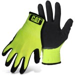CAT Hi-Vis Latex Coated Palm Glove - XL