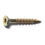 Midwest Fastener Star Drive Wood Screw, Gold - #8 x 1-1/4", 5 lb