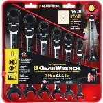 7pc Sae Combo Wrench Set