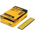 DeWalt 18-Gauge Narrow Crown Finish Staples,  1/4" x 1-1/4" (2500 per pack)
