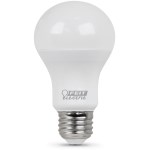 A19 LED Bulb   Soft White   800 Lumens