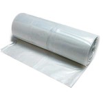  Coverall Plastic Sheeting,  Clear ~ 20 x 25 Ft x  6 Mil