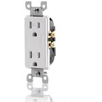 Decora Receptacle~ Ivory