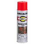 Rust-Oleum Inverted Tip Marking Paint, Safety Red - 15 oz