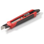 Snap-Off Utility Knife with Blade Storage