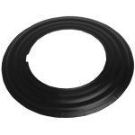 Stovepipe Trim Collar, Black - 6"