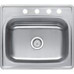 Stainless Steel Single Bowl Sink