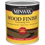 Minwax 70013 Semi-Transparent Wood Stain, Ebony ~ Quart 