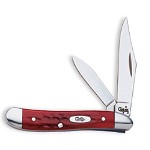 Peanut Knife - Pocket Worn - Red