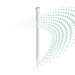 GRK RT Composite Trim Head Screw, White - #8 x 2-1/2", 100pk
