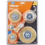 Norton Brass Wire End Brush   1"   6pk