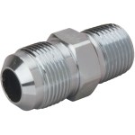 Gas Range Fitting, Brass - 5/8" OD Flare x 3/4" MIP