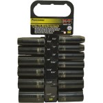 K-T Industries 13-Pc 1/2" Deep Impact Socket Set, SAE